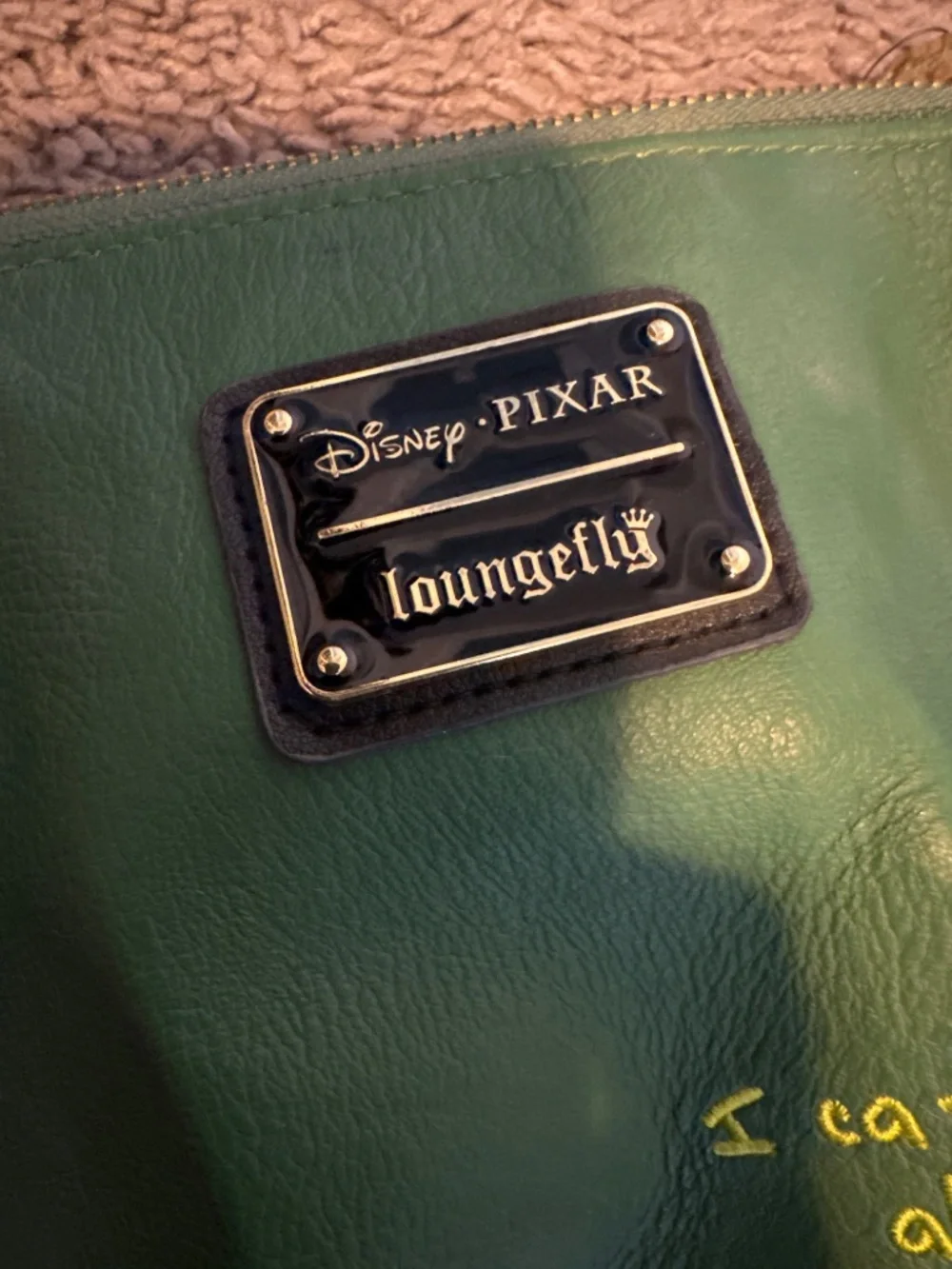 Toy Story Rex loungefly makeup bag (used)